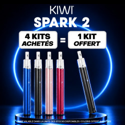 Pack Offre - Kit Pod Kiwi Spark 2 800mAh - Kiwi Vapor 4+1