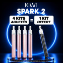 Pack Offre - Kit Pod Kiwi Spark 2 800mAh - Kiwi Vapor 4+1
