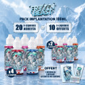 Pack Implantation 100ml Frozen Beast - SECRET'S LAB 20+10