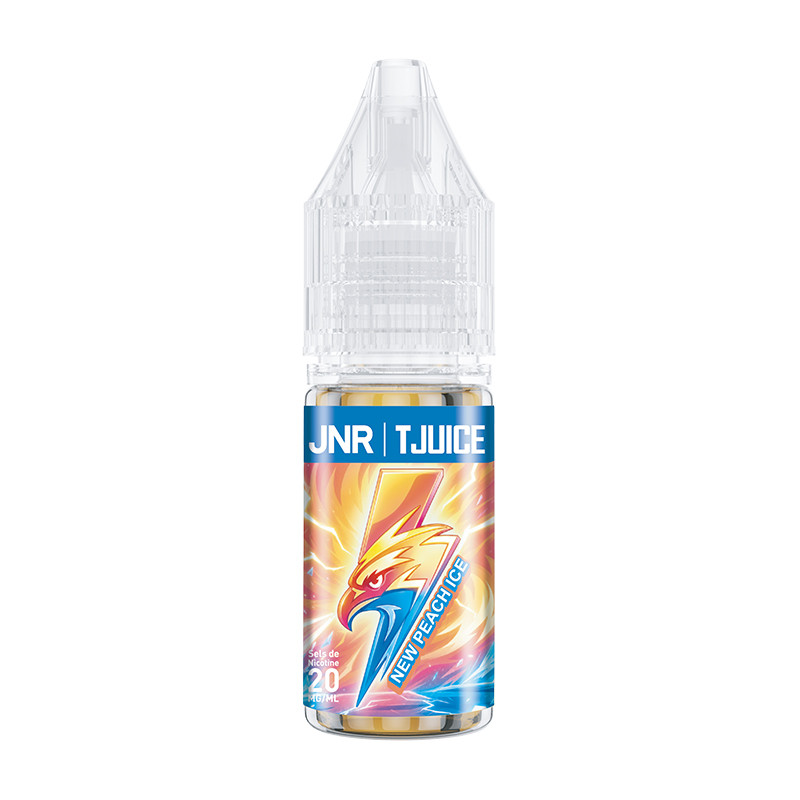 New Peach Ice 10ml - JNR x TJuice (10 pièces)