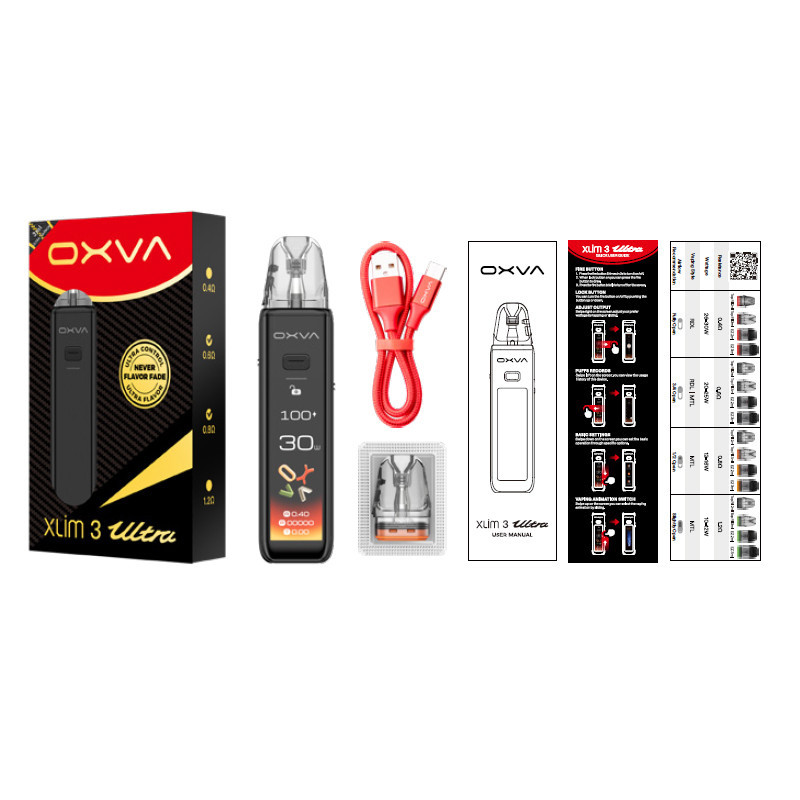 Kit Pod XLIM 3 Ultra 1500mAh - OXVA (new colors)