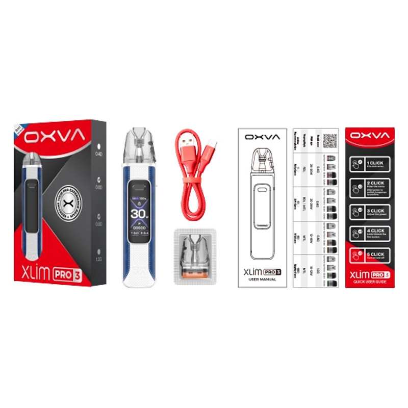 Kit Pod XLIM PRO 3 1500mAh - OXVA (new colors)