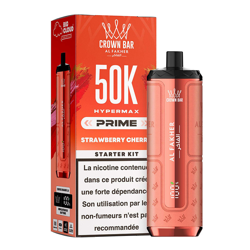 Puff HyperMax Prime Crown Bar 50K 1000mAh 20ml - Al Fakher