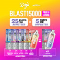Pack Offre - Puff Dojo Blast 15K 10mg - Dojo by Vaporesso 25+5