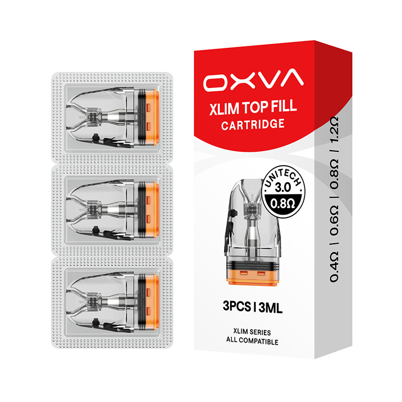 Pod de remplacement XLIM Top Fill 3ml Unitech 2.0/3.0 - OXVA (pack de 3)