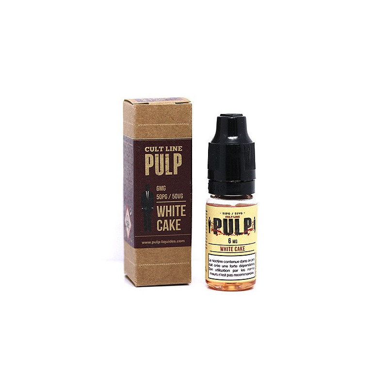 White Cake 10 ml Cult Line (10 pièces)