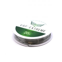 SS316L 0.80mm / 20AWG 30ft Vap' Extrême SS316L 0.80mm / 20AWG 30ft Vap' Extrême