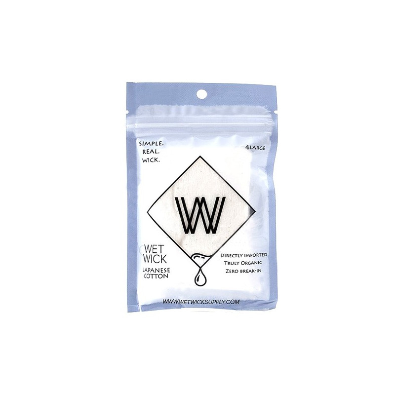 Coton Wet Wick (10 pièces)