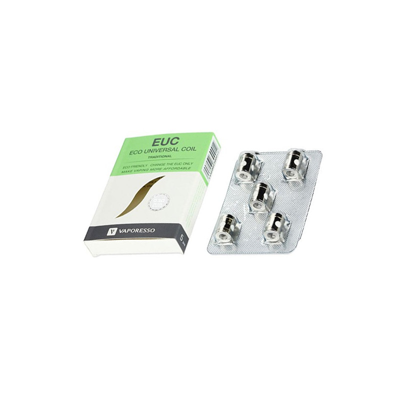 Pack de 5 résistances EUC Clapton pour Veco One Vaporesso