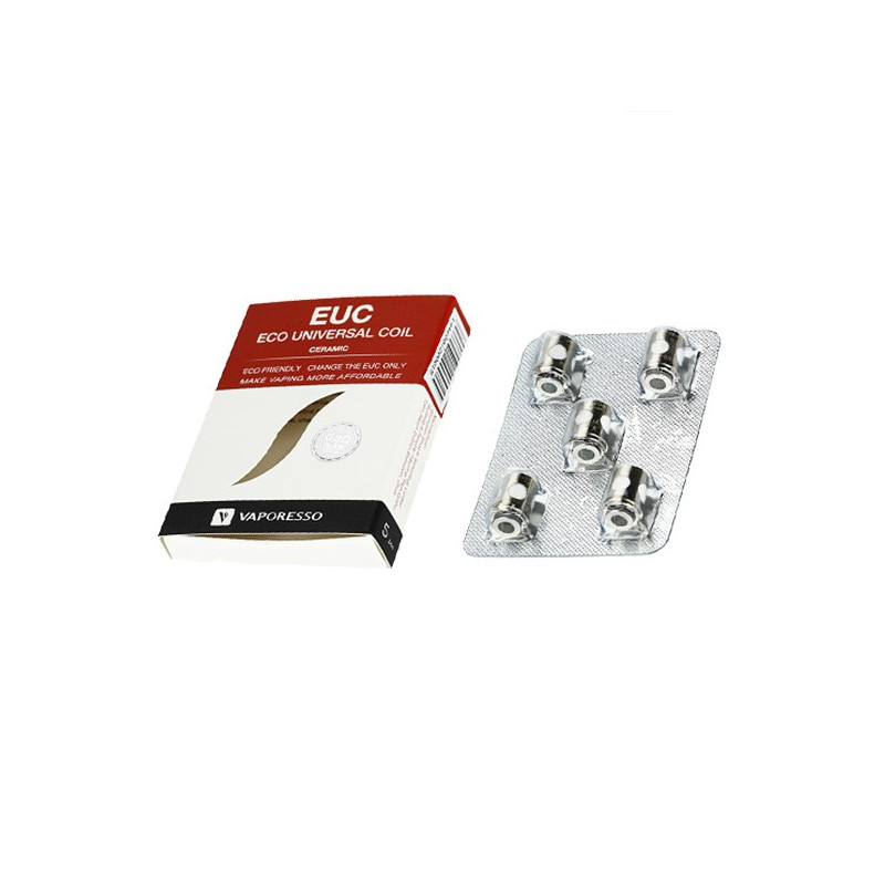 Pack de 5 résistances EUC Ceramic pour Veco One Vaporesso