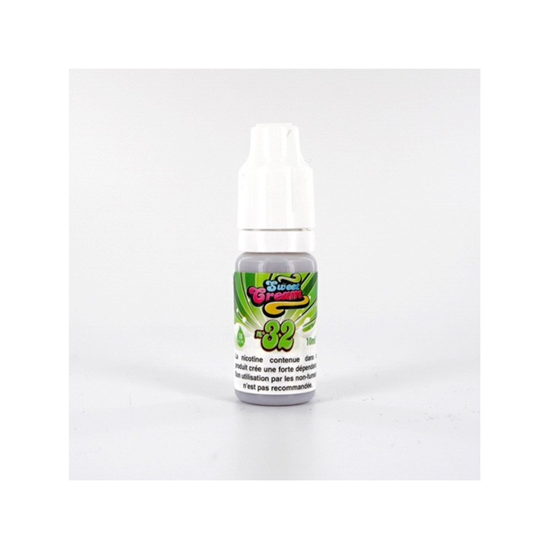 Sweet Cream N°32 10ml eLiquid France (10 pièces)