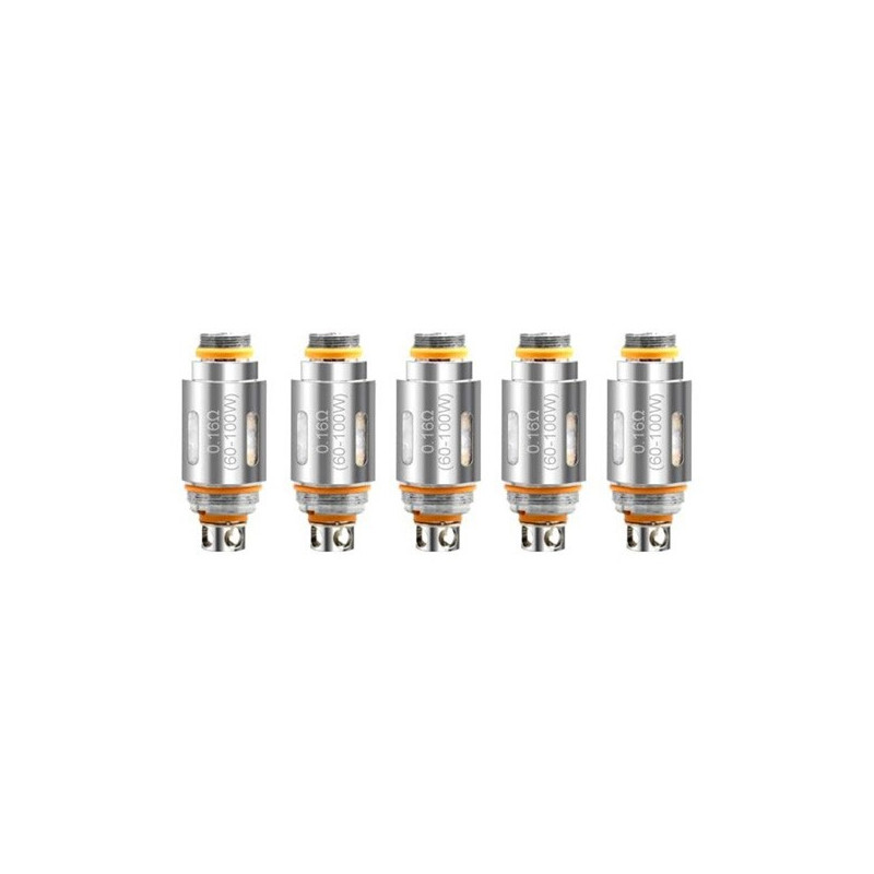 Pack de 5 résistances Cleito Exo 0.16ohm Aspire