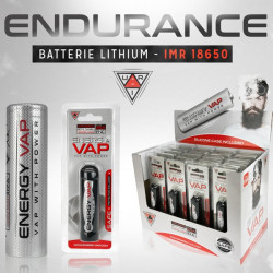 Accu Energy Vap 18650 3500 mAh 25A (boîte de 20 pièces) Accu Energy Vap 18650 3500 mAh 25A (boîte de 20 pièces)