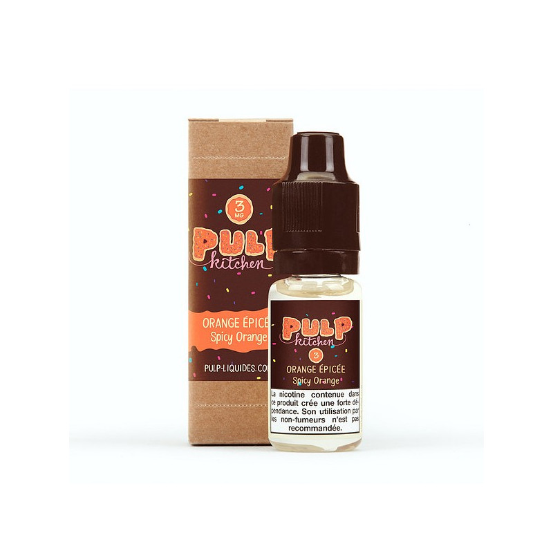 Orange épicée 10ml Pulp Kitchen by Pulp (10 pièces)