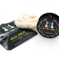 Pack Kendo Wire avec Coton Kendo Vape Cotton (6 pièces) Pack Kendo Wire avec Coton Kendo Vape Cotton (6 pièces)