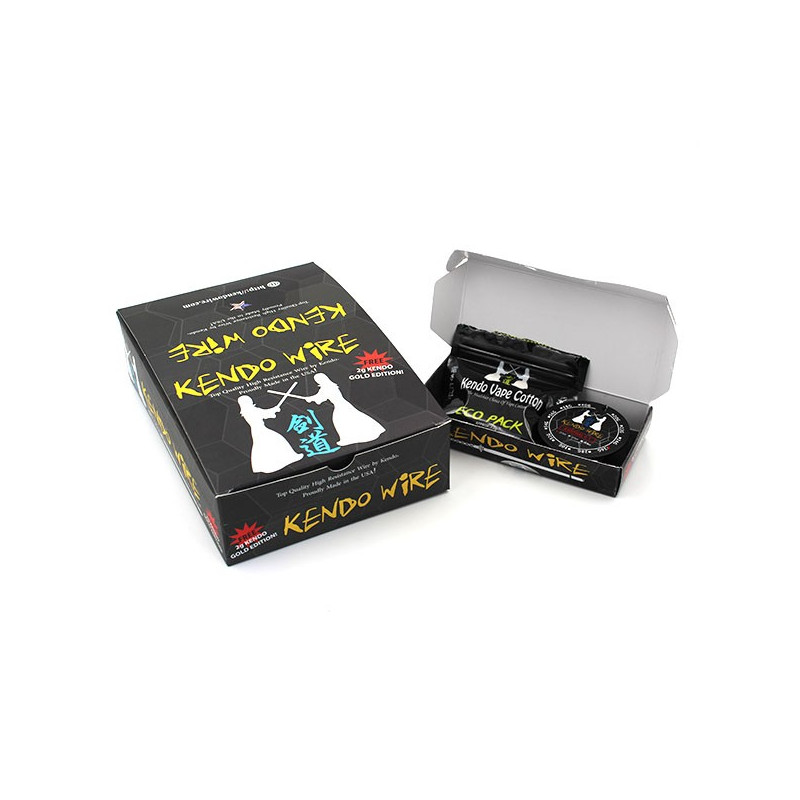 Pack Kendo Wire avec Coton Kendo Vape Cotton (6 pièces)