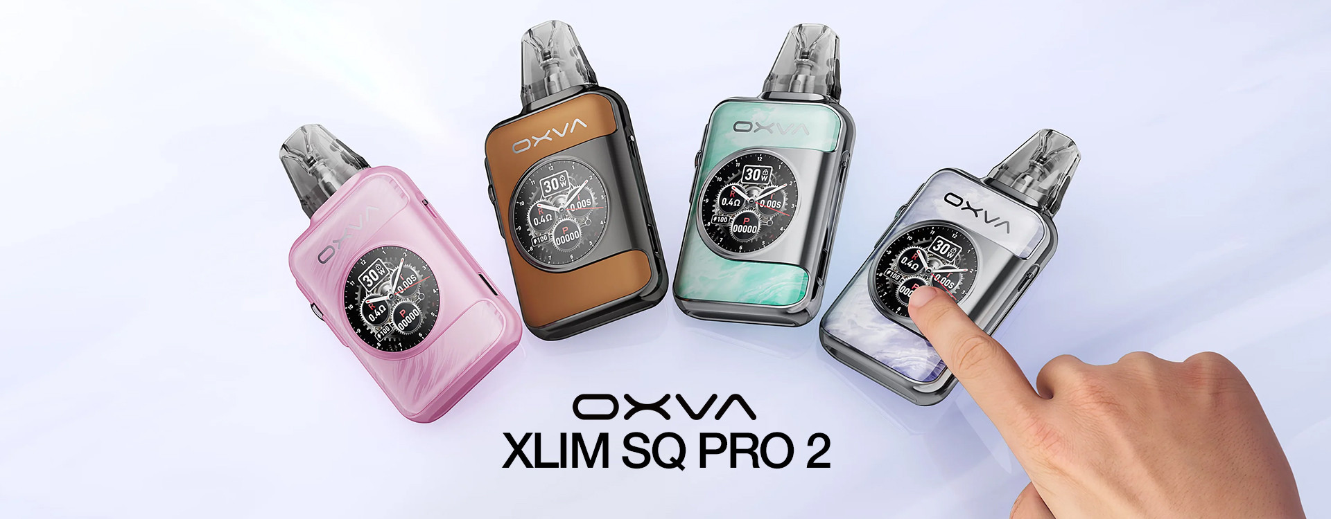 SQ pro 2 : 1er Pod tactile XLIM - Oxva